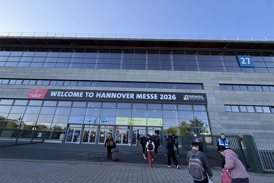 Reportaje en vivo del expositor en la Feria de Hannover